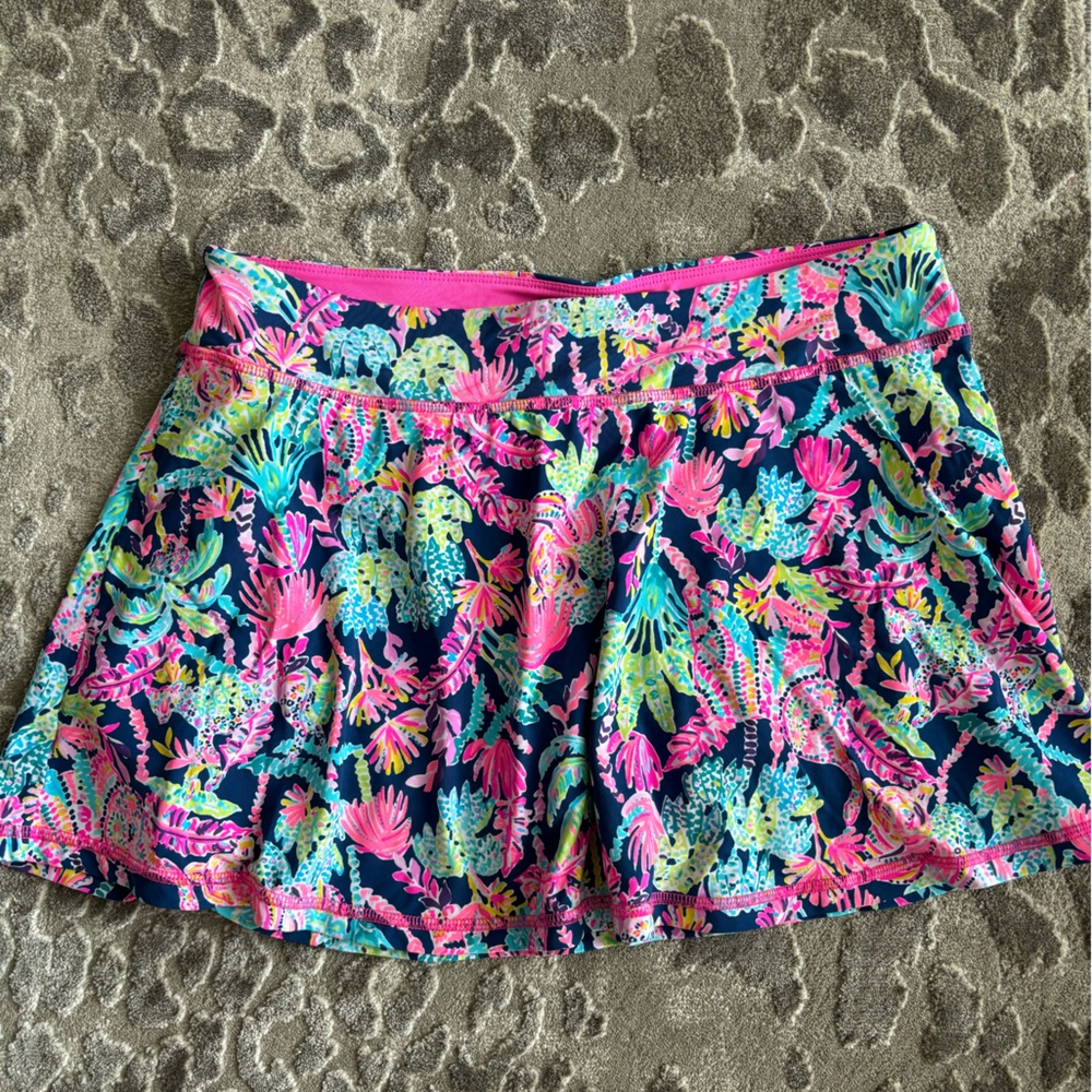 Lilly Pulitzer Multicolor Tropical Skirt
